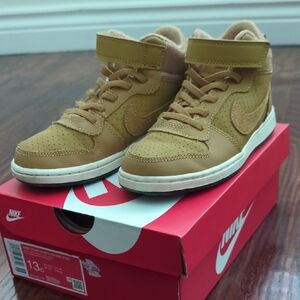 Nike Kids Brown High-Top Sneakers